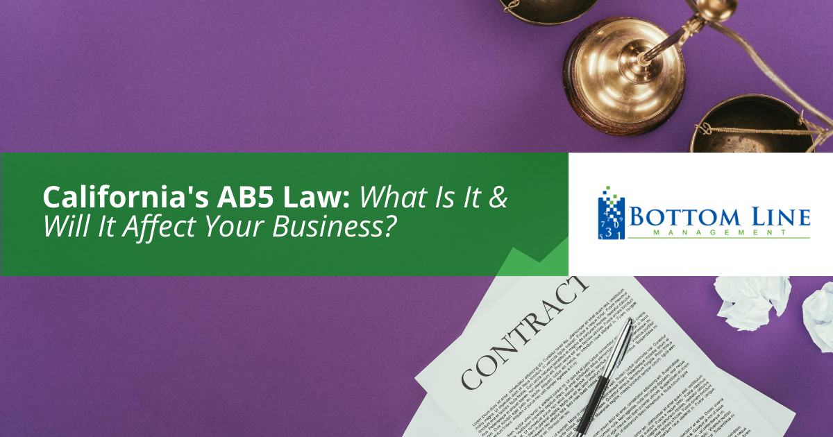 Does the New AB5 Law Affect You